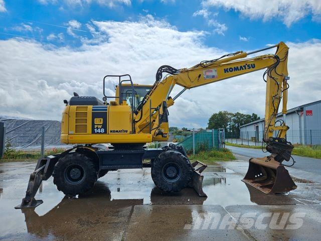 Komatsu PW 148 - 8 *2017*CE*6.941 h*Schild*Pratze*Löffel حفارات بعجل