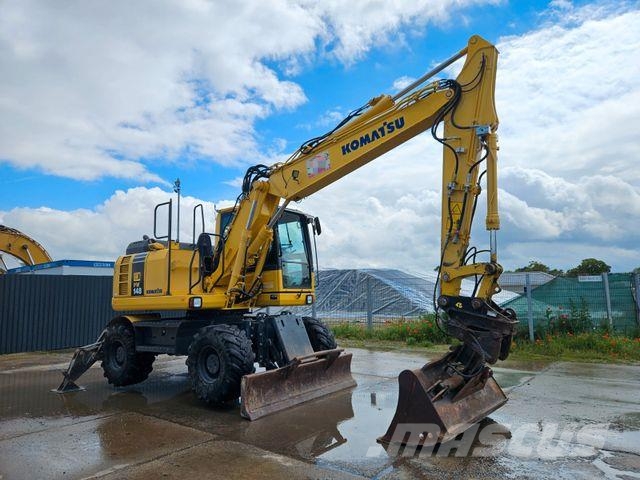 Komatsu PW 148 - 8 *2017*CE*6.941 h*Schild*Pratze*Löffel حفارات بعجل