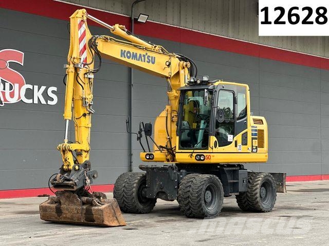 Komatsu PW148-10 Mobilbagger 90kW 4x4 Bj.2018 Escavadoras de rodas