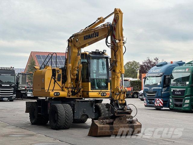Komatsu PW148-10 Mobilbagger 90kW 4x4 Bj.2018 Escavadoras de rodas