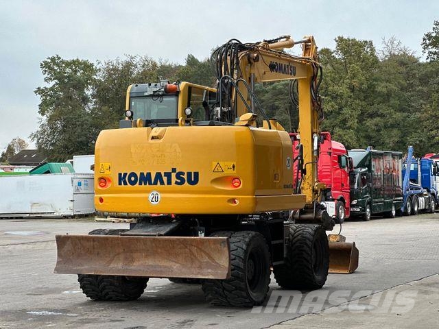 Komatsu PW148-10 Mobilbagger 90kW 4x4 Bj.2018 Escavadoras de rodas
