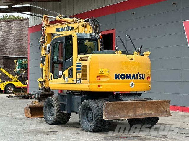 Komatsu PW148-10 Mobilbagger 90kW 4x4 Bj.2018 Escavadoras de rodas