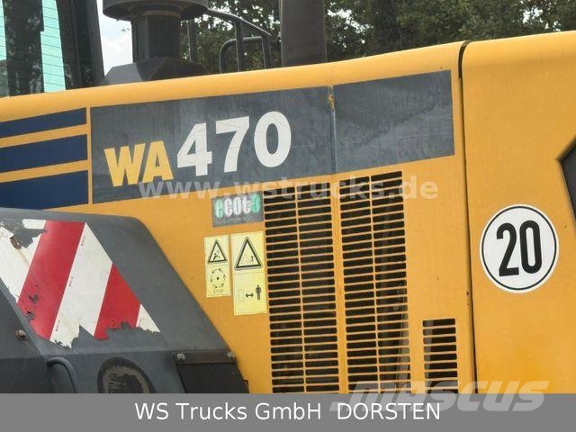 Komatsu WA 470-6 9t Schaufel Waage LED Iekrāvēji uz riteņiem