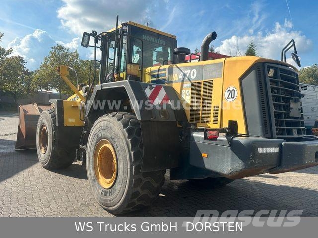 Komatsu WA 470-6 9t Schaufel Waage LED Iekrāvēji uz riteņiem