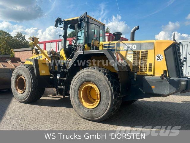 Komatsu WA 470-6 9t Schaufel Waage LED Iekrāvēji uz riteņiem