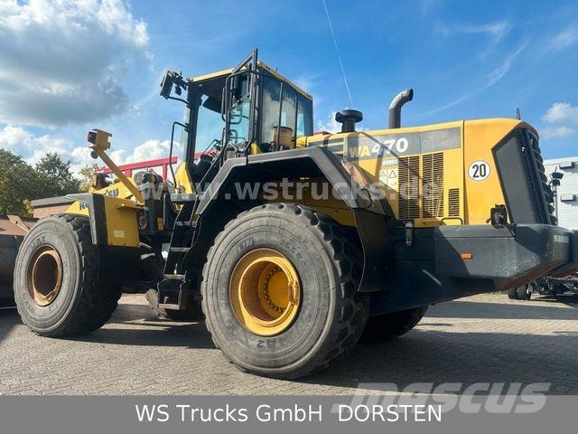 Komatsu WA 470-6 9t Schaufel Waage LED Iekrāvēji uz riteņiem