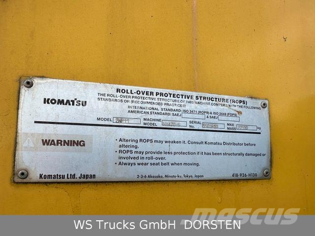 Komatsu WA 470-6 9t Schaufel Waage LED لوادر بعجل
