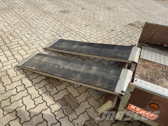  Köper Anhänger mit Verladerampen / TÜV 01/28 Лёгкие прицепы