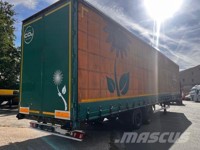 Kotschenreuther SZS 290 Pritsche+Plane/13,6m/23200kg Curtainsiderauflieger