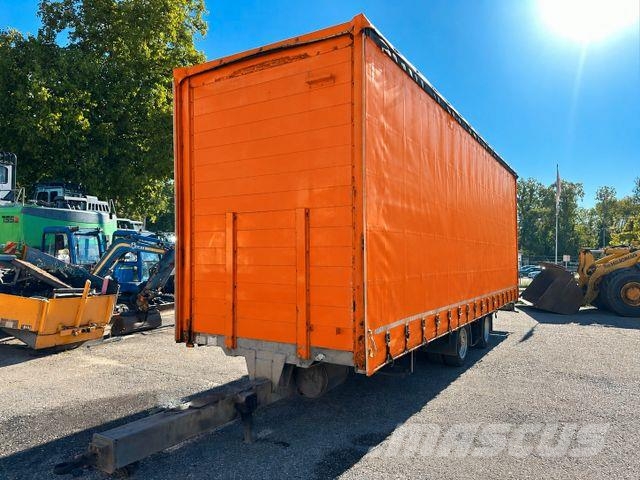 Kotschenreuther TPS218 9 METER AUFBAU LÄNGE 3,10 INNENHÖHE Curtainsideranhänger