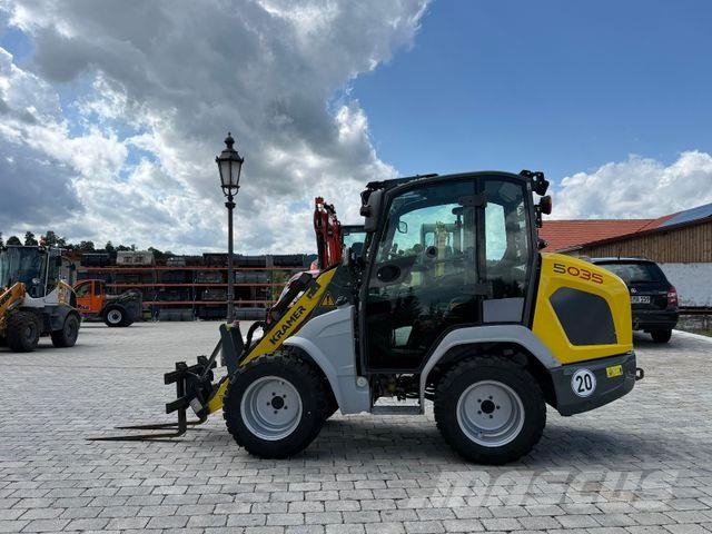 Kramer 5035 mit Breitreifen u. Niedrigkabine 2,02m Cargadoras sobre ruedas