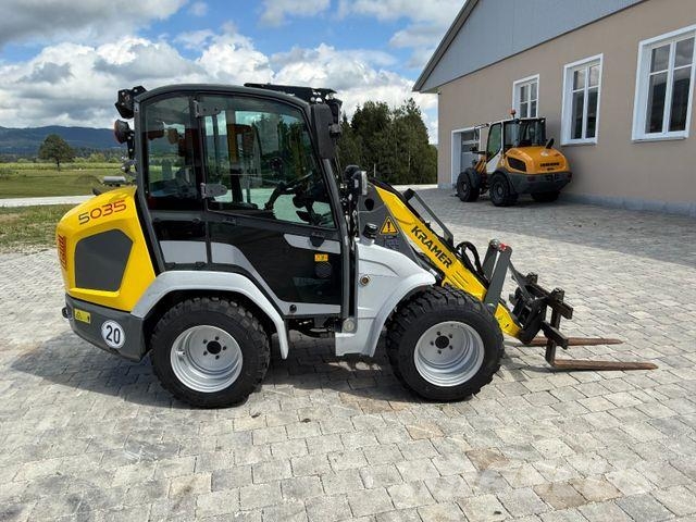 Kramer 5035 mit Breitreifen u. Niedrigkabine 2,02m Cargadoras sobre ruedas