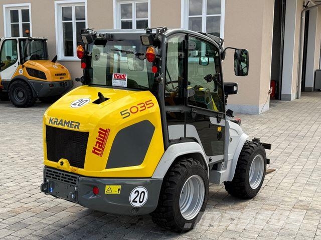 Kramer 5035 mit Breitreifen u. Niedrigkabine 2,02m Cargadoras sobre ruedas