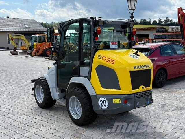Kramer 5035 mit Breitreifen u. Niedrigkabine 2,02m Cargadoras sobre ruedas