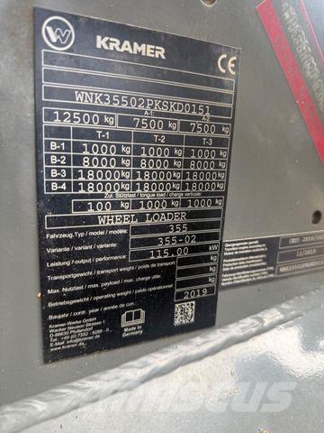 Kramer 8155 org . 2570 Std aus 1 Hd Bj 2020 Scheckheftg Rataslaadurid