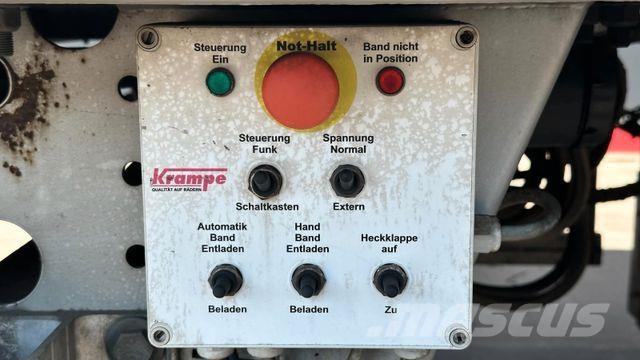 Krampe BANDIT Walkingfloor m. Laufband Lift Funk نصف مقطورات ذات هيكل صندوقي