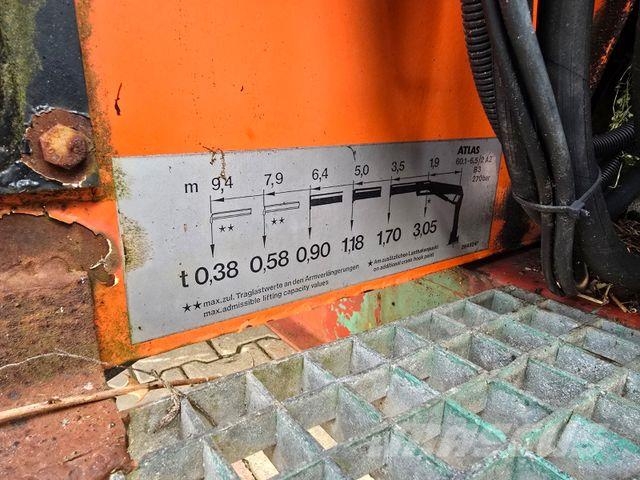  Kran Ladekran Atlas 60.1 - 6,5 / A2 Abrollcontai Φορτηγά ανατροπή με γάντζο