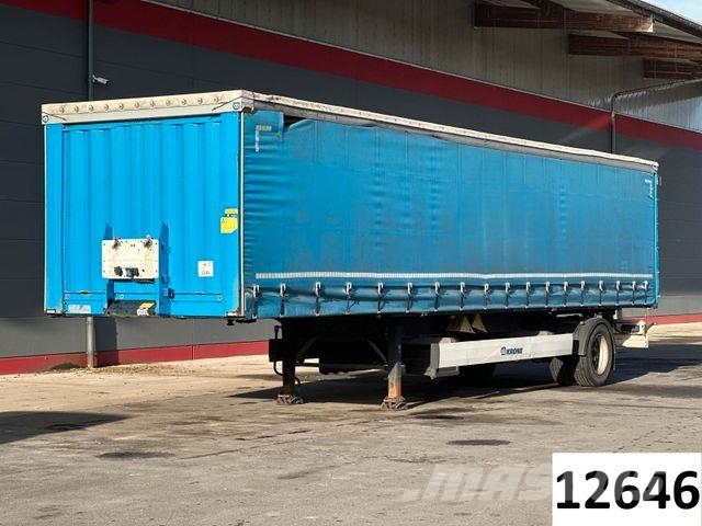 Krone 1.Achs Cutainsider/EDSCHA/TRIDEC/Rollplane Gardintrailer