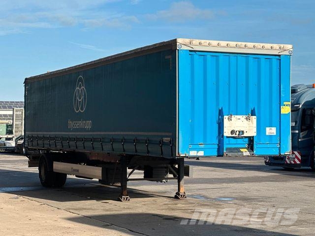 Krone 1.Achs Cutainsider/EDSCHA/TRIDEC/Rollplane Gardintrailer