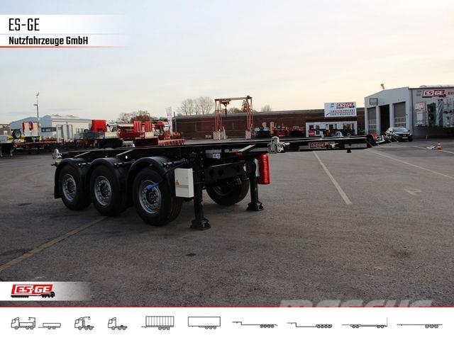 Krone 3-Achs-Containerchassis 20' Semirremolques de carga baja