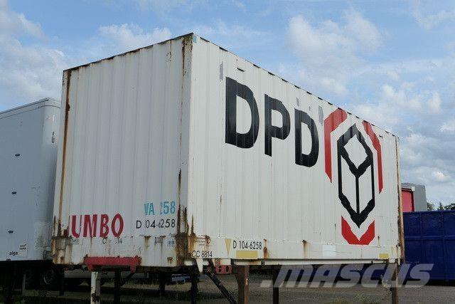 Krone 7.3 RST, BDF, Wechselbrücke, Jumbo شاحنات بمقصورة وهيكل