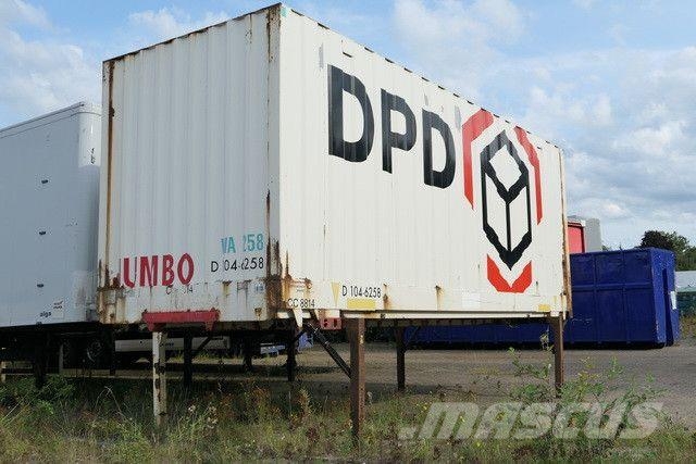 Krone 7.3 RST, BDF, Wechselbrücke, Jumbo شاحنات بمقصورة وهيكل