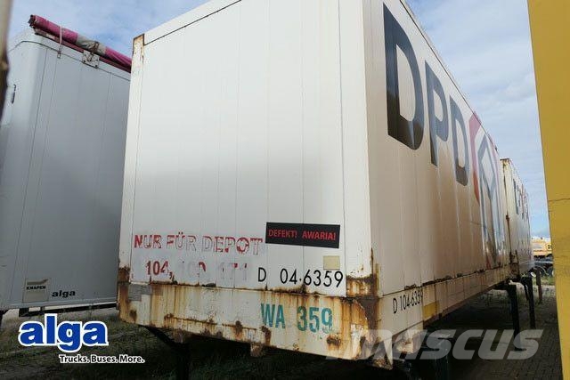 Krone 7.3 RST, Wechselkoffer, BDF, 7.300mm lang Шасси с кабиной
