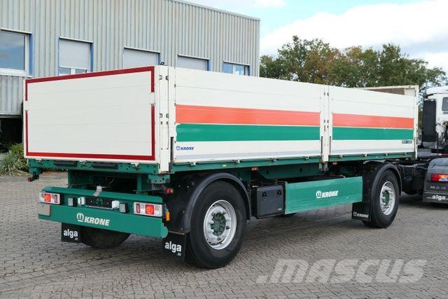 Krone AZ 18K, Baustoff, Alu-Bordwände, 1m, Luftfede. Pick up/Prelata