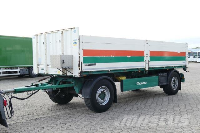 Krone AZ 18K, Baustoff, Alu-Bordwände, 1m, Luftfede. Pick up/Prelata