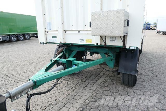 Krone AZ 18K, Baustoff, Alu-Bordwände, 1m, Luftfede. Pick up/Prelata