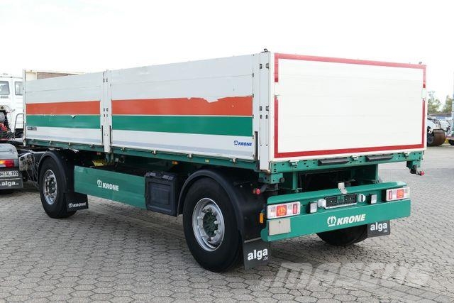 Krone AZ 18K, Baustoff, Alu-Bordwände, 1m, Luftfede. Pick up/Prelata