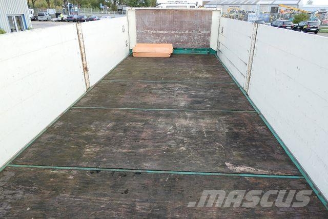 Krone AZ 18K, Baustoff, Alu-Bordwände, 1m, Luftfede. Pick up/Prelata