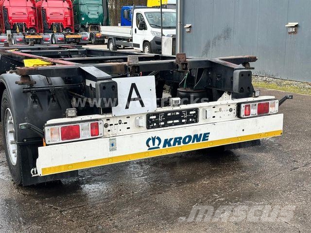 Krone AZ Wechselfahrgestell Anhänger Remolques portacontenedores