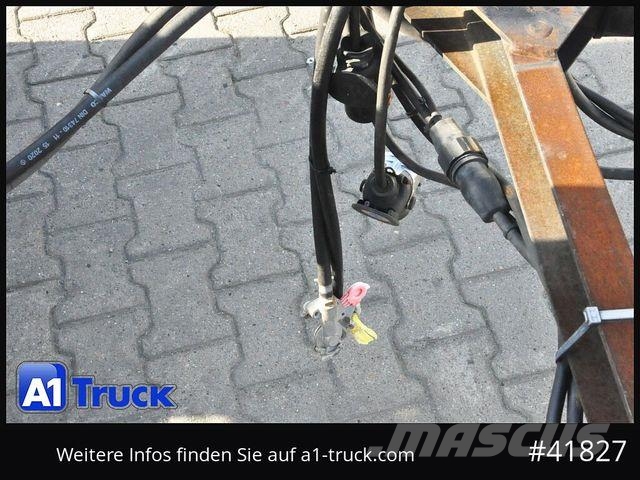 Krone AZW 18, Maxi, Jumbo, BDF 7,45, SAF Tüv 09-27 Växelflak-/Containersläp
