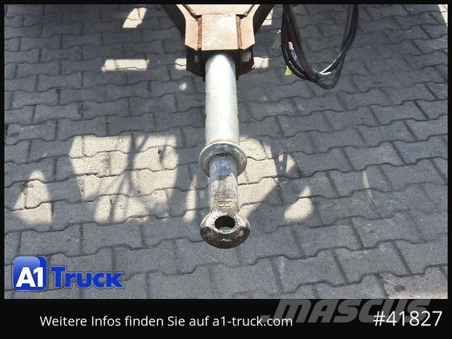 Krone AZW 18, Maxi, Jumbo, BDF 7,45, SAF Tüv 09-27 Växelflak-/Containersläp