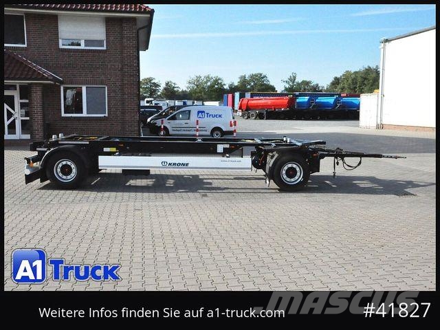Krone AZW 18, Maxi, Jumbo, BDF 7,45, SAF Tüv 09-27 Växelflak-/Containersläp