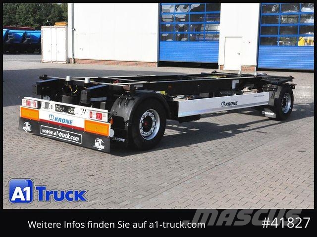 Krone AZW 18, Maxi, Jumbo, BDF 7,45, SAF Tüv 09-27 Växelflak-/Containersläp