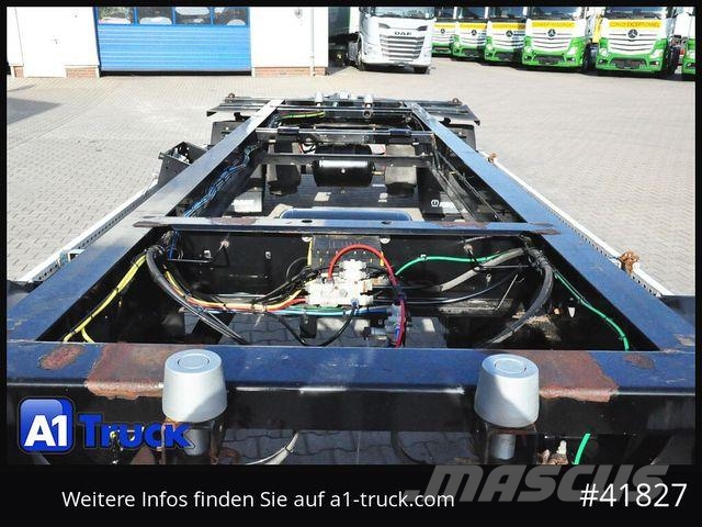 Krone AZW 18, Maxi, Jumbo, BDF 7,45, SAF Tüv 09-27 Växelflak-/Containersläp