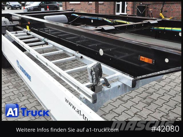 Krone AZW 18, Standard BDF Anhänger, guter Zustand Remolques portacontenedores