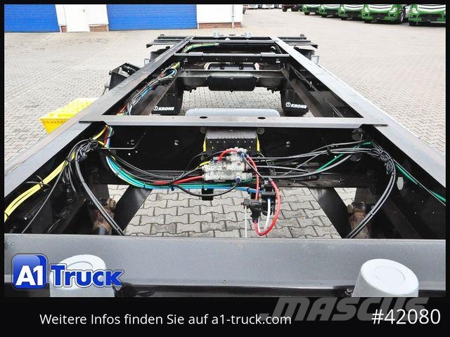 Krone AZW 18, Standard BDF Anhänger, guter Zustand Remolques portacontenedores