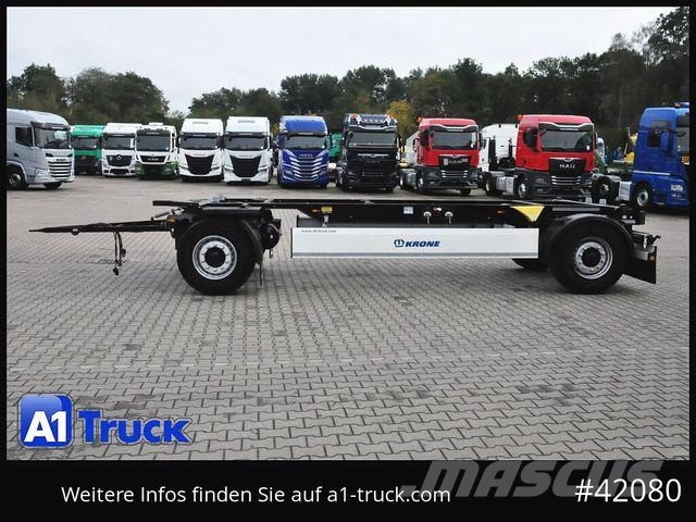 Krone AZW 18, Standard BDF Anhänger, guter Zustand Remolques portacontenedores