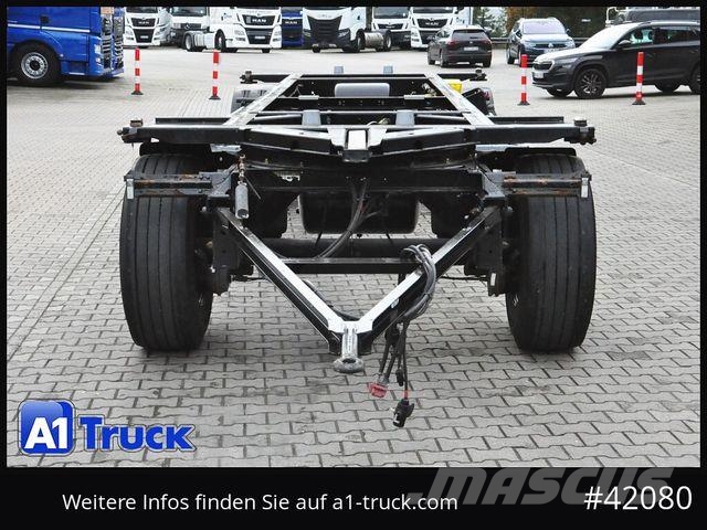 Krone AZW 18, Standard BDF Anhänger, guter Zustand Remolques portacontenedores