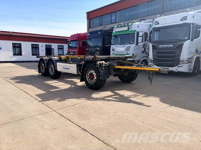 Krone BDF 3 ACHSEN / LIFTACHSE / ALCOA / 1. HD Reboques Porta Contentores