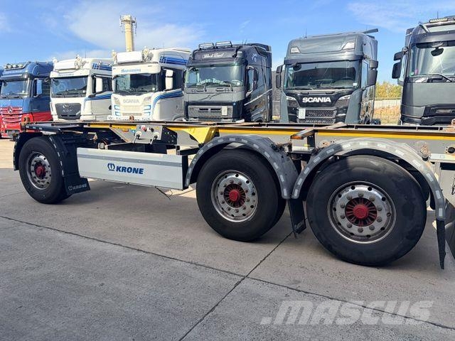 Krone BDF 3 ACHSEN / LIFTACHSE / ALCOA / 1. HD Reboques Porta Contentores