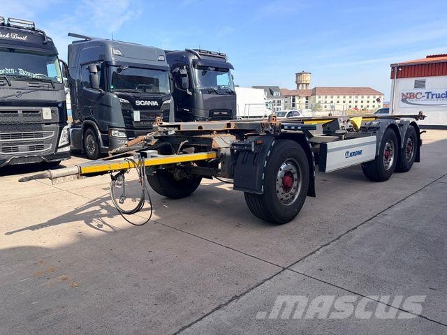 Krone BDF 3 ACHSEN / LIFTACHSE / ALCOA / 1. HD Reboques Porta Contentores