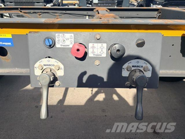Krone BDF 3 ACHSEN / LIFTACHSE / ALCOA / 1. HD Reboques Porta Contentores