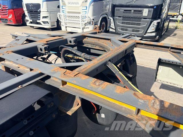 Krone BDF 3 ACHSEN / LIFTACHSE / ALCOA / 1. HD Reboques Porta Contentores