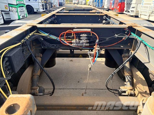Krone BDF 3 ACHSEN / LIFTACHSE / ALCOA / 1. HD Reboques Porta Contentores