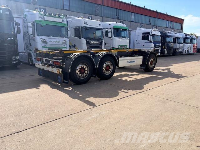 Krone BDF 3 ACHSEN / LIFTACHSE / ALCOA / 1. HD Reboques Porta Contentores