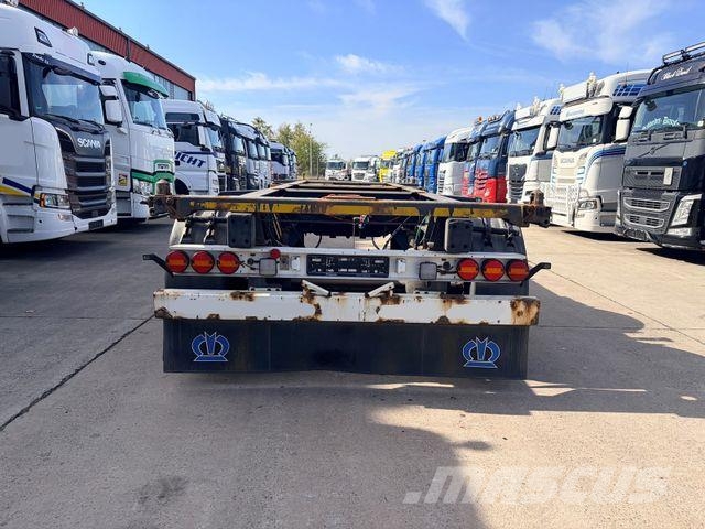Krone BDF 3 ACHSEN / LIFTACHSE / ALCOA / 1. HD Reboques Porta Contentores